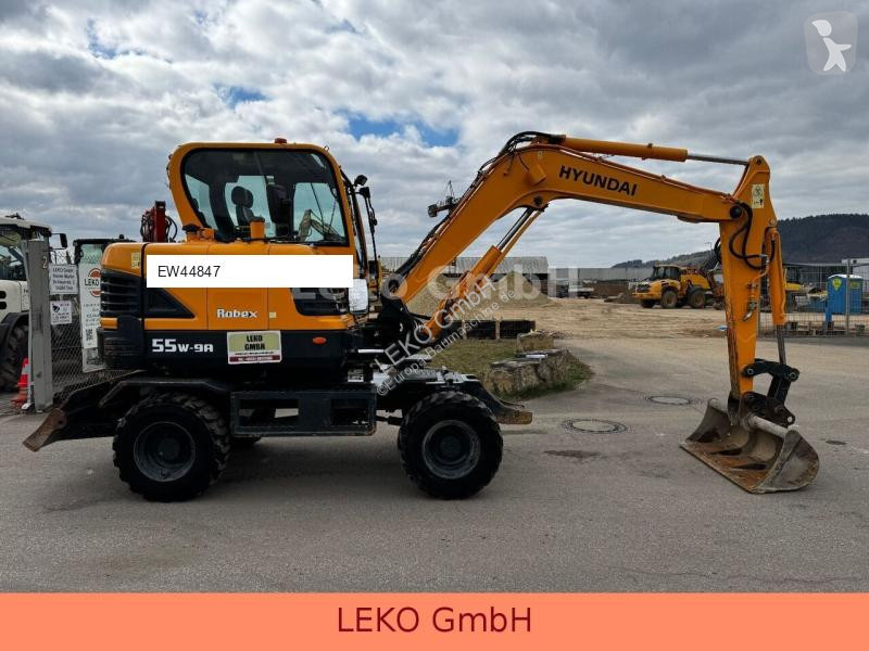 Skovl Hyundai Robex 55W-9A Mit Drei Löffeln