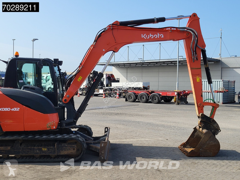 Escavadora Kubota KX080-4