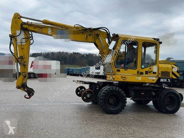 Excavator O&K MOBILBAGGER AUCH FÜR GLEISE