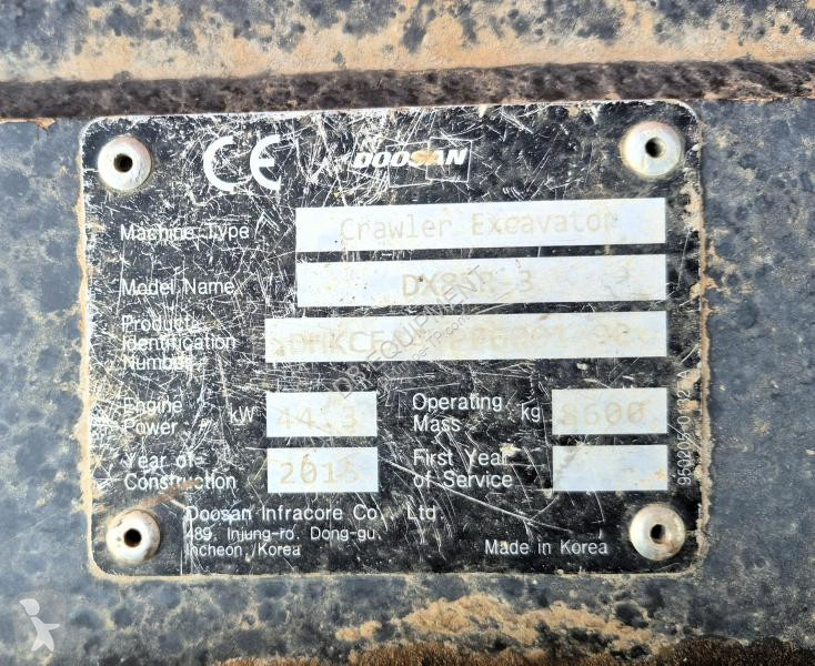Lopatový nakládač Doosan  DX85R-3 PELLE A...