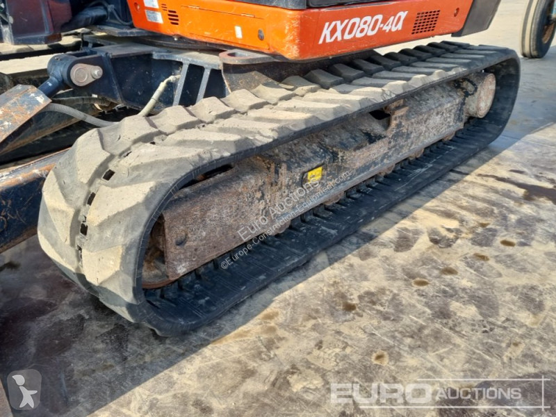 Escavatore Kubota KX080-4A