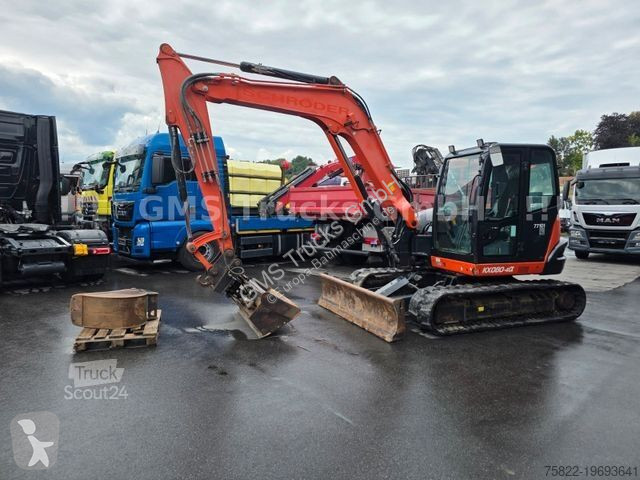 Escavatore Kubota KX 080 / Lehnhoff MS08 /...