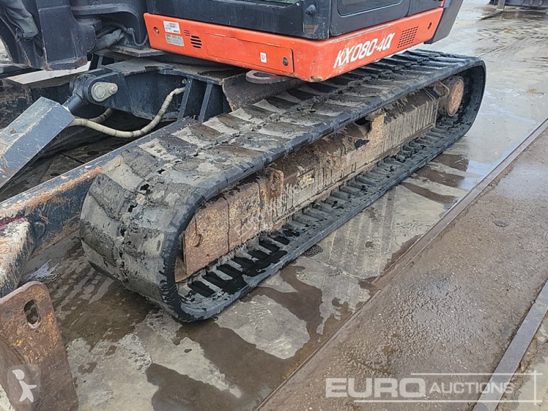 Escavadora Kubota KX080-4A
