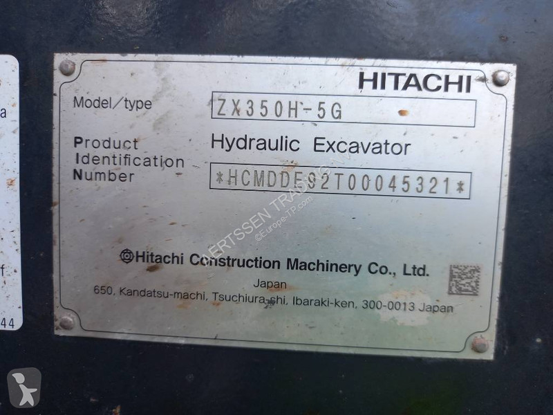 Excavadora Hitachi H-5G (Abu Dhabi)