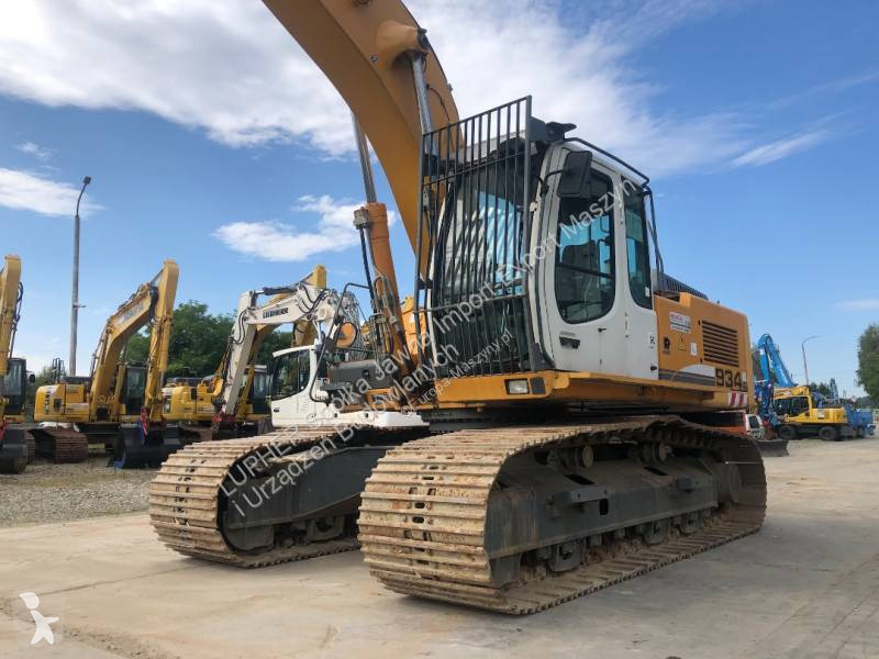 Escavadora Liebherr R934C NLC LITRONIC LONG ARM...
