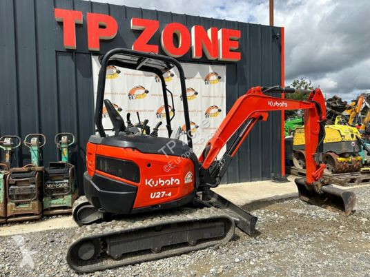 Escavadora Kubota u27-4 à 20 500€ ht