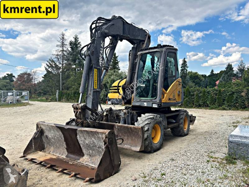 Excavator Mecalac 714 MW KOPARKA KOŁOWA 2010R....