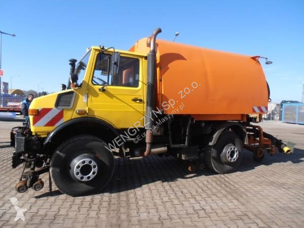 جرافة Unimog UNIMOG Z U 1650 WEIWEGE KZW ZW