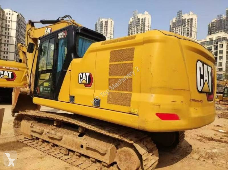 جرافة Caterpillar Pelle sur chenilles occasion...