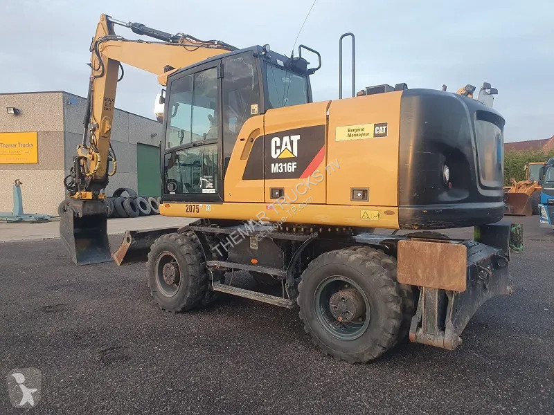 Rýpadlo Caterpillar F - mobile excavator -...