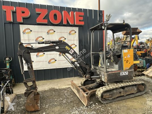 Rýpadlo Volvo ecr25d à 22 500 € ht