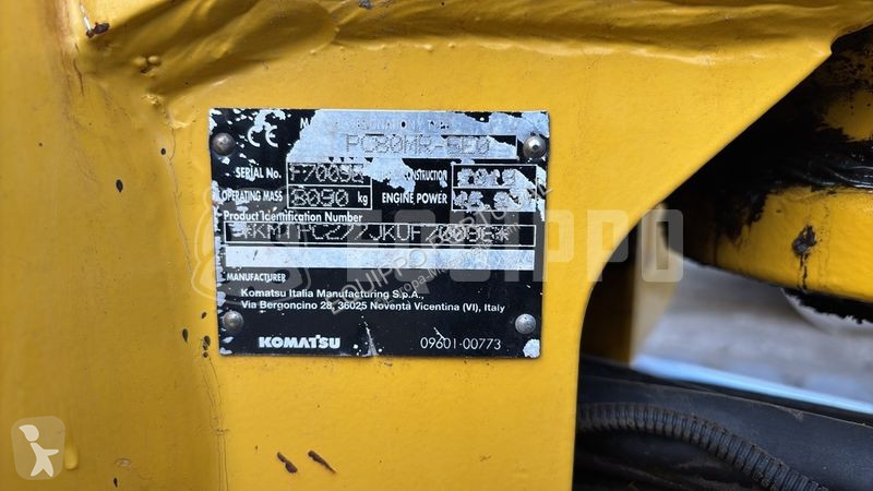 Rýpadlo Komatsu PC80MR-5E0 with 3 excavator...