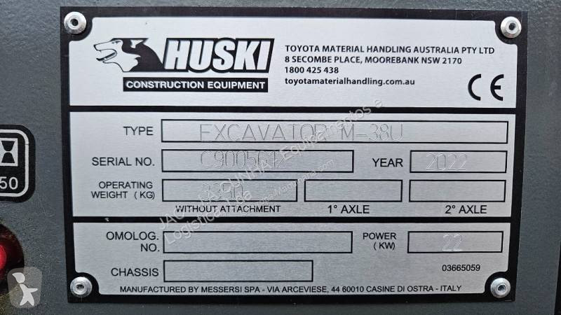 جرافة Huski Huski M-38U