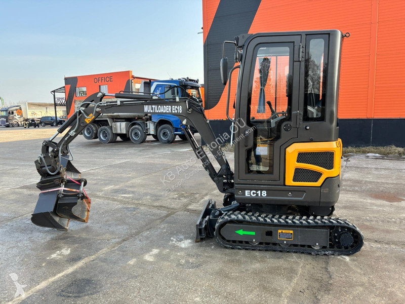 Rýpadlo  EC18 2 BUCKETS / TILT