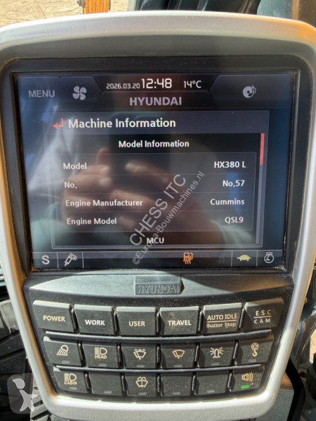 Rýpadlo Hyundai HX 380 L - HX380 - HX 330 - HX 430
