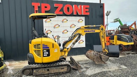 Rýpadlo Komatsu pc26mr-3 à 21 500 € ht