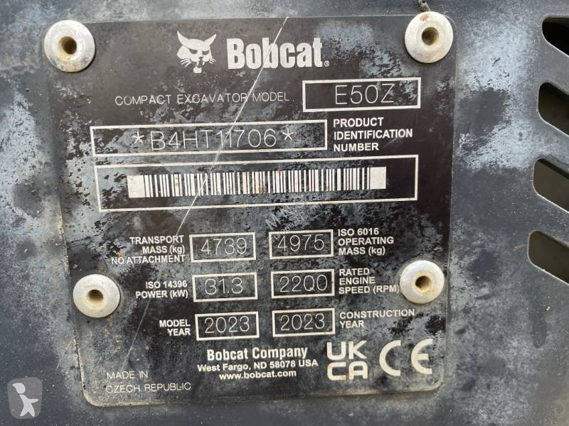 Rýpadlo Bobcat E 50 Z