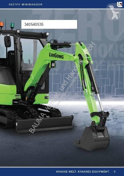 جرافة LiuGong 9027 FE vollelektrisch, 2.680 kg