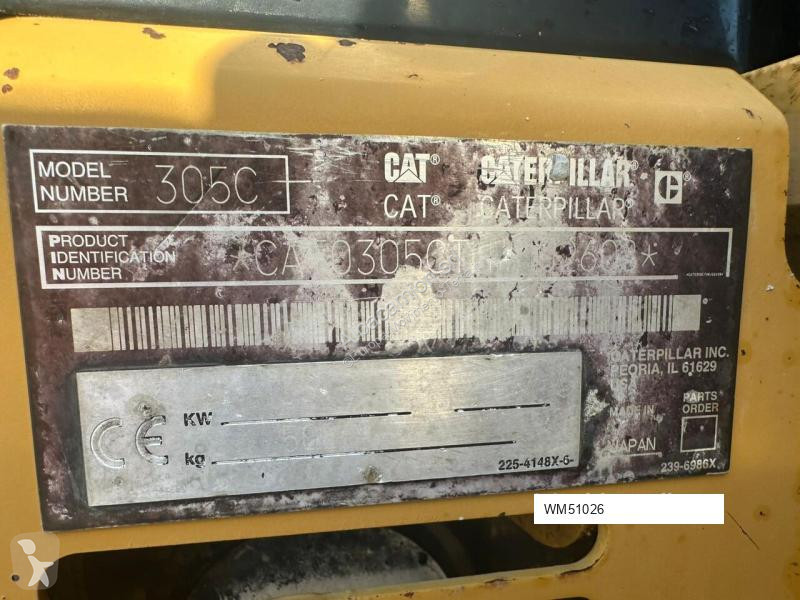Экскаватор Caterpillar 305C