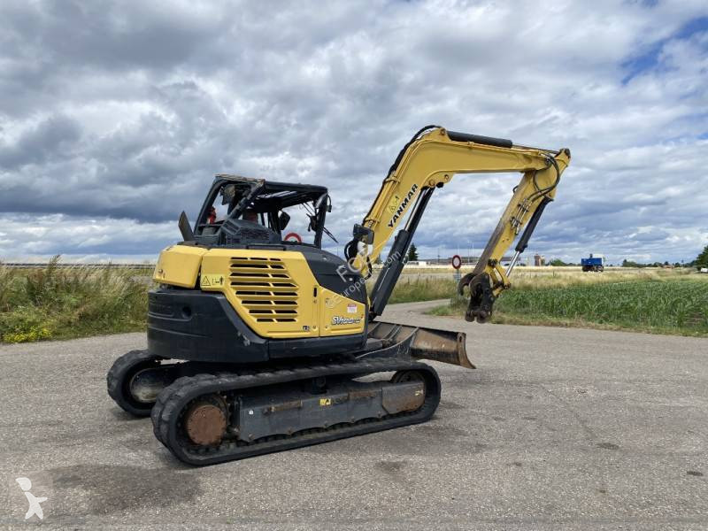جرافة Yanmar SV 100-2A -1er Main endommagée