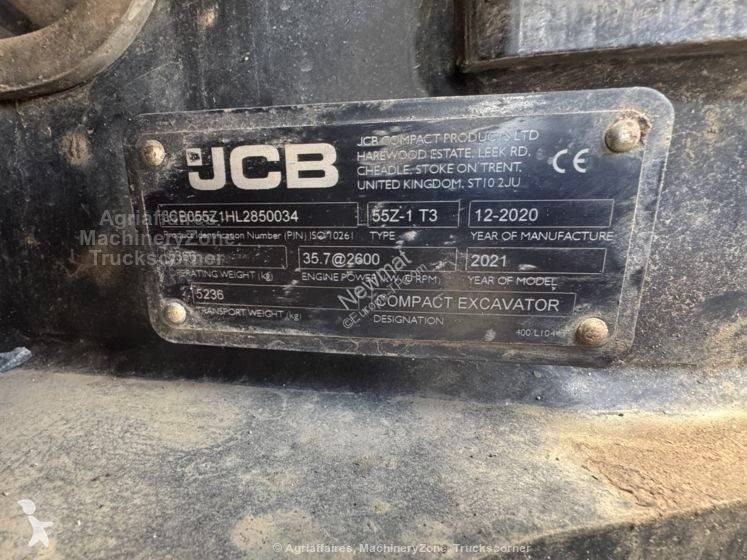 جرافة JCB 55Z-1