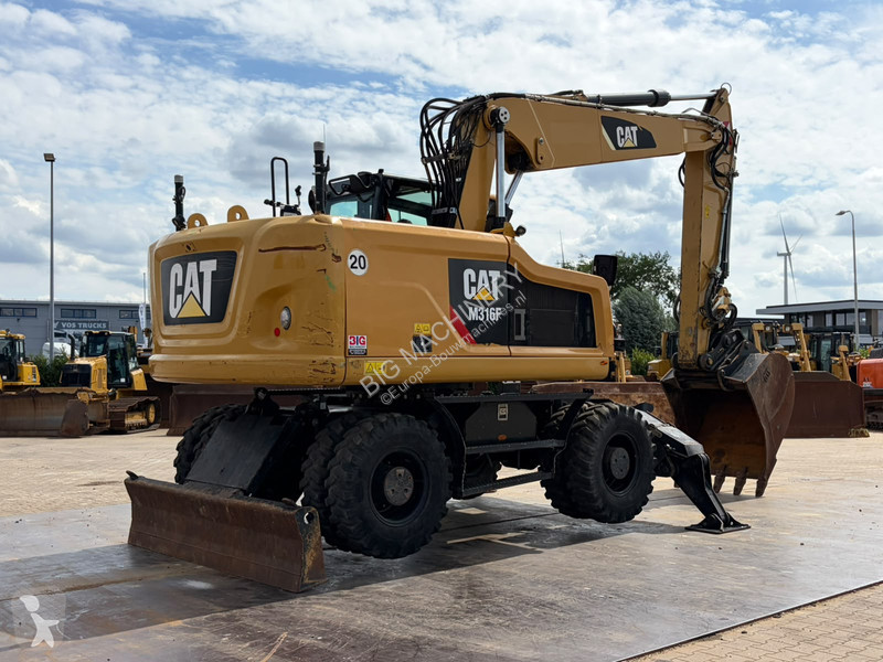 Skovl Caterpillar F Mobile excavator