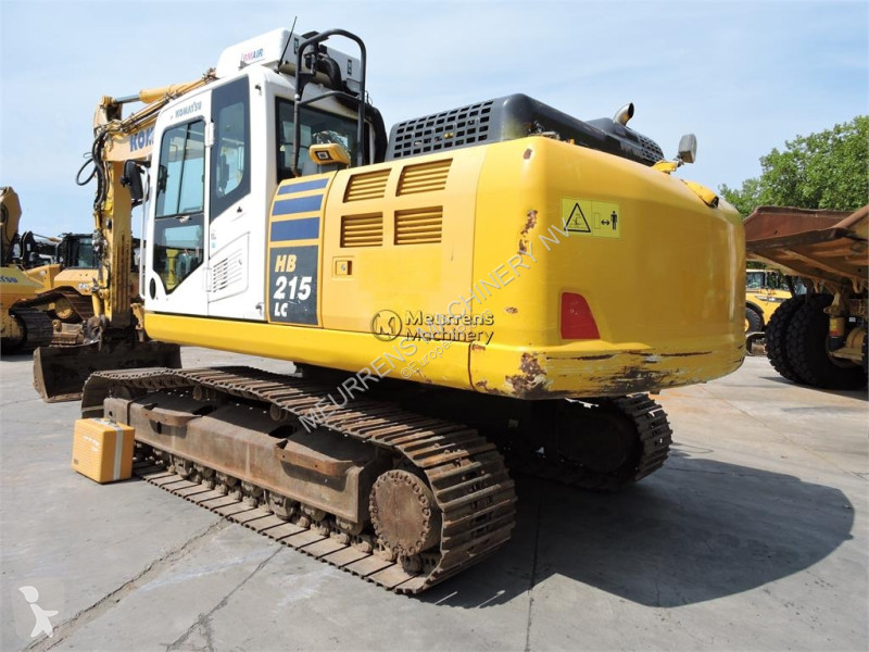 Rýpadlo Komatsu HB215 + GPS