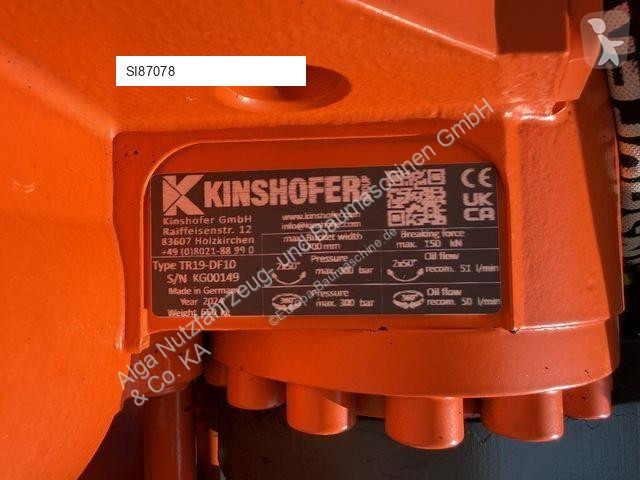 Skovl Komatsu 11, Rototilt, Löffelpaket,...
