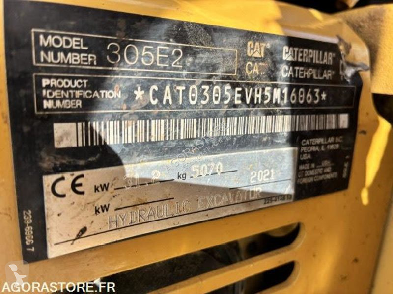 Skovl Caterpillar 305 E2
