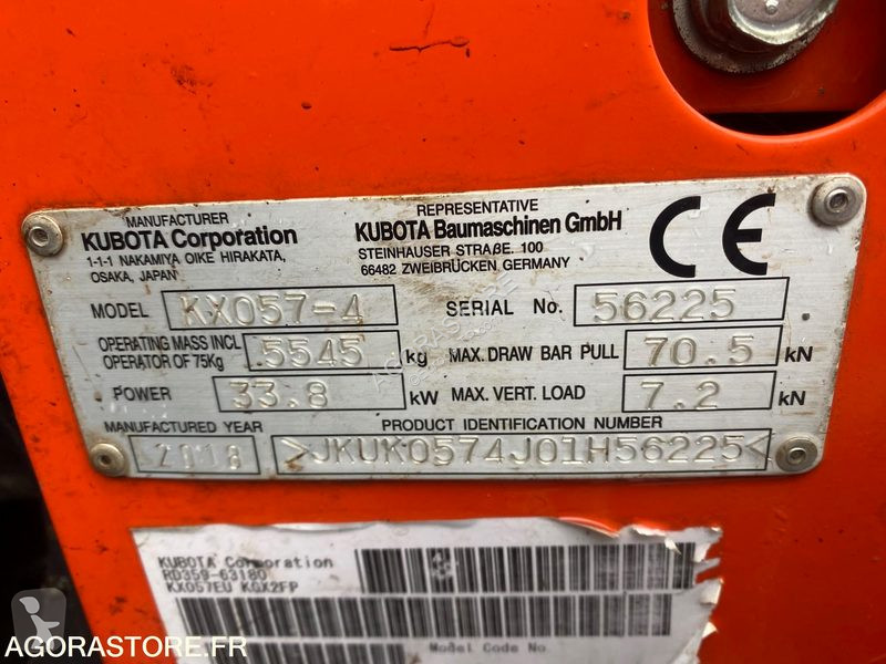 Skovl Kubota 0574