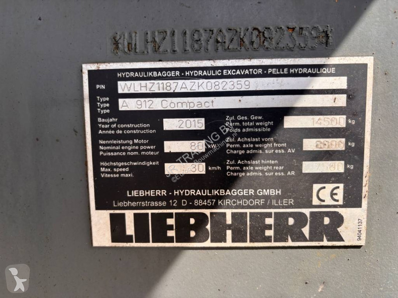 Rýpadlo Liebherr Compact (3 Buckets + Forks)