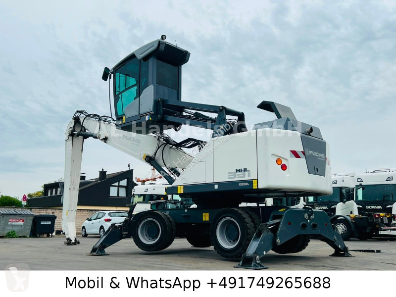 Pelle Fuchs Terex MHL 331 S5 Umschlagbagger...