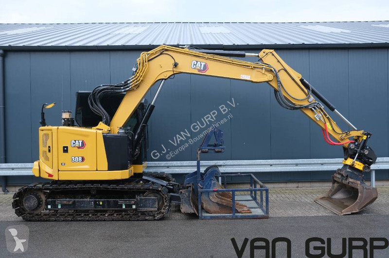 Skovl Caterpillar 308 | Engcon | 2022 | 1035h