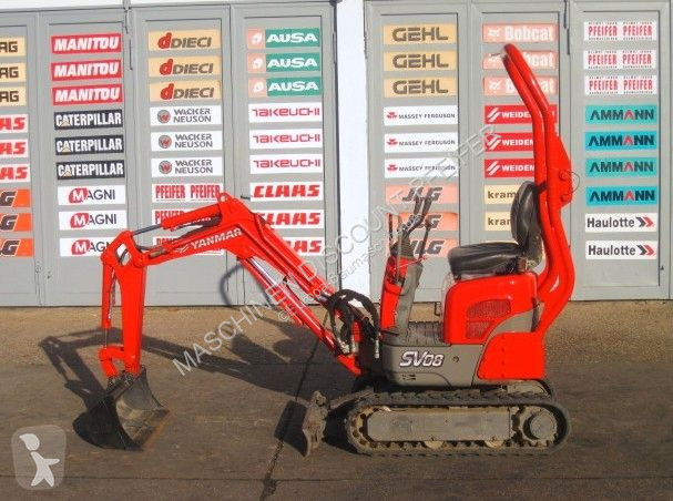 Excavator Yanmar 081A (S) ** Verstellfahrwerk **