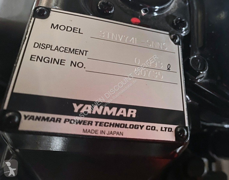 Lopatový nakládač Yanmar YANMAR MOTOR 3TNV74F *...