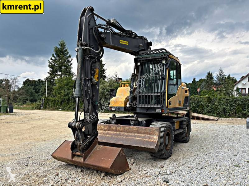 Excavator Volvo EW140D KOPARKA KOŁOWA 2015R |...