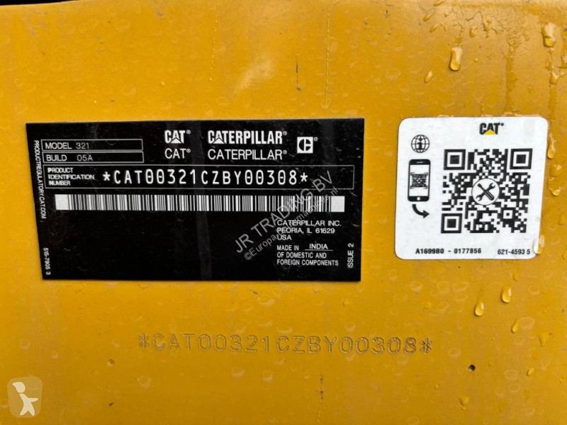 Graafmachine Caterpillar 321 (New Non / CE + EPA)