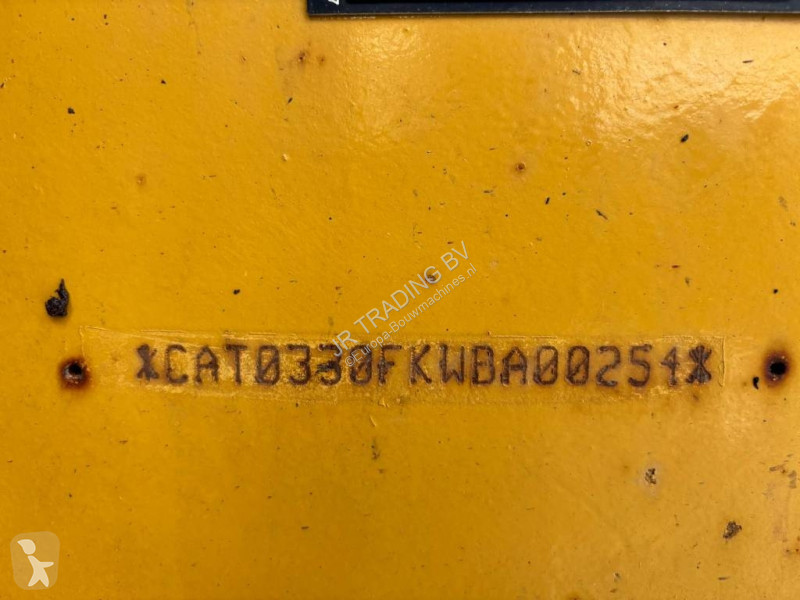 Excavadora Caterpillar 330 FL (Leica GPS)