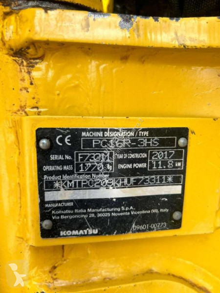 Екскаватор Komatsu 16R-3HS