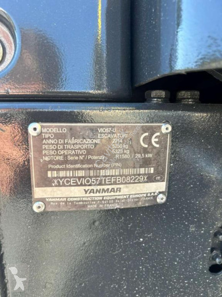 Екскаватор Yanmar Vio 57-U