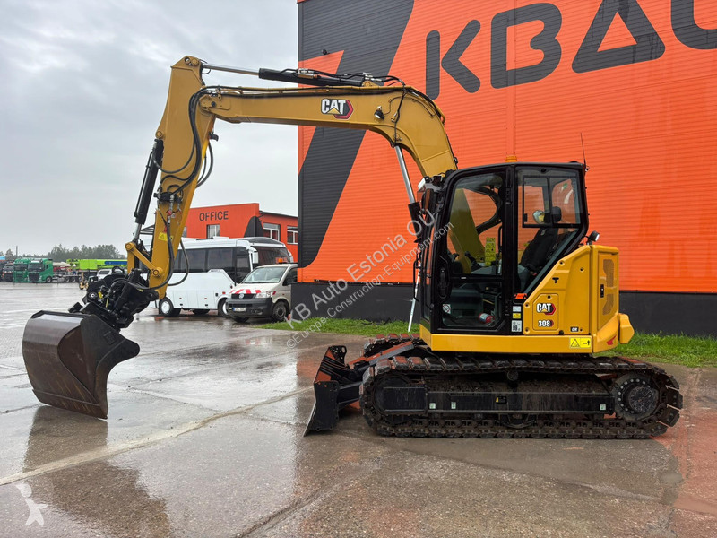 جرافة Caterpillar 308 CR TILT ROTATOR / AC /...