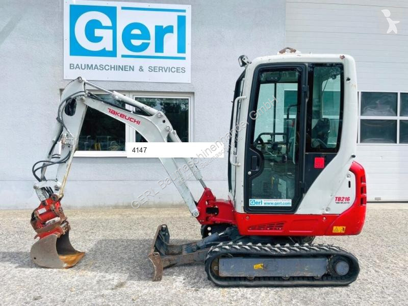 Skovel Takeuchi TB216