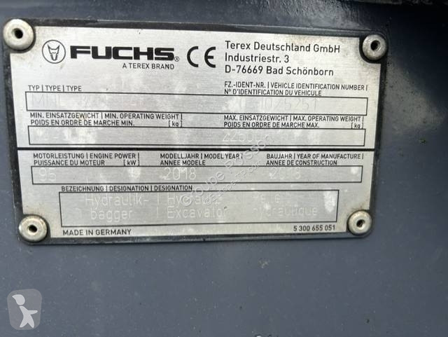 Skovel Fuchs 320F