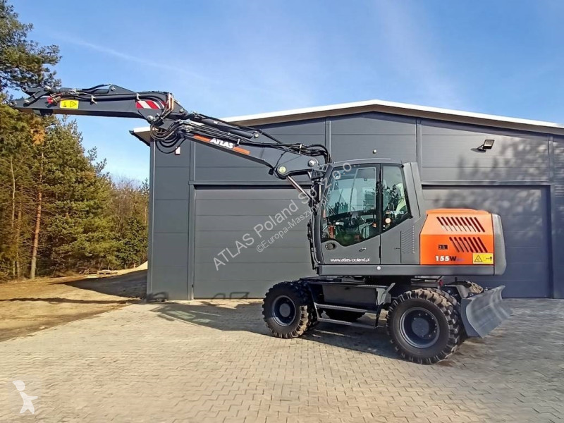 Pelle Atlas 155 W KOPARKA KOŁOWA WHEELED EXCAVATOR