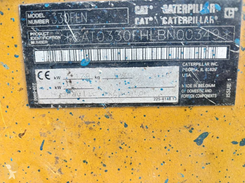 Pelle Caterpillar 330 F L N OQ 80