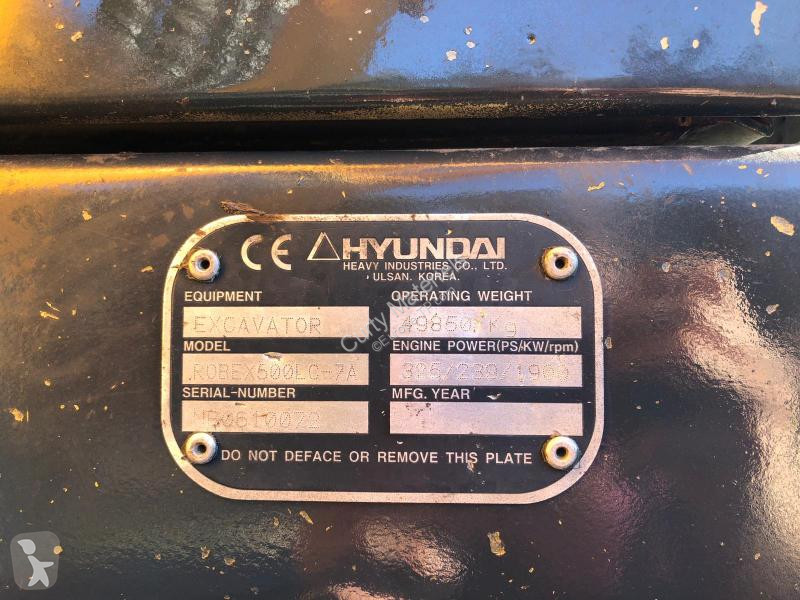 Pelle Hyundai R500LC-7A