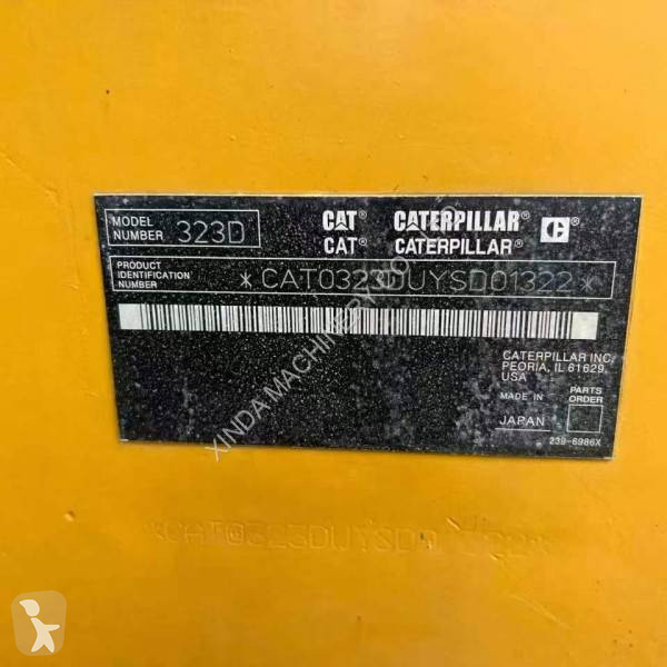 Excavator Caterpillar 320D2 320CL 320GC 323D...