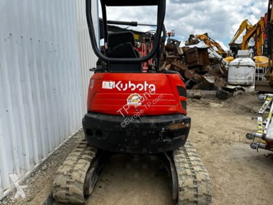Skovl Kubota u25-3 eu canopy