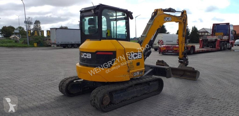 Excavator  Minikoparka gąsienicowa JCB 55Z-1 T3