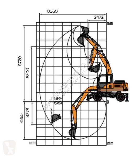 Excavadora Caterpillar MAXUS Cummins 14 TONS